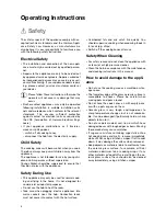 Preview for 4 page of Electrolux EHP 6640 P Installation And Operating Instructions Manual