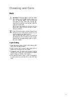 Preview for 11 page of Electrolux EHP 6640 P Installation And Operating Instructions Manual