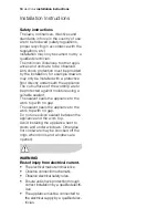 Preview for 18 page of Electrolux EHP60060K User Manual