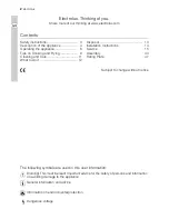 Preview for 2 page of Electrolux EHS 60041 P User Manual