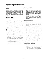 Preview for 4 page of Electrolux EHS 6651 P Installation And Operating Instructions Manual