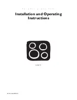 Electrolux EHS 8671 P Installation And Operating Instructions Manual preview