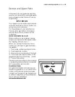 Предварительный просмотр 37 страницы Electrolux EHS 90260 X User Manual