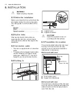 Preview for 10 page of Electrolux EHS3920HOX User Manual