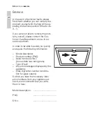 Preview for 32 page of Electrolux EHS60160P User Manual