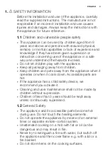 Preview for 3 page of Electrolux EHS6140HOW User Manual