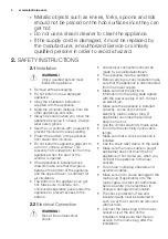 Preview for 4 page of Electrolux EHS6140HOW User Manual