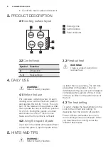 Preview for 6 page of Electrolux EHS6140HOW User Manual