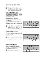 Preview for 8 page of Electrolux EHS6610K Installation And Operating Instructions Manual