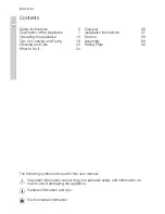 Preview for 4 page of Electrolux EHS68200P User Manual