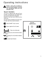 Preview for 9 page of Electrolux EHS7043K User Manual