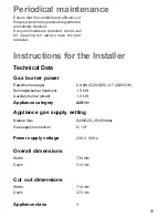 Preview for 25 page of Electrolux EHS7043K User Manual