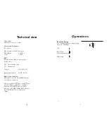 Preview for 7 page of Electrolux EHT 310 X Instruction Book