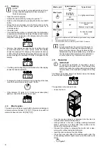 Предварительный просмотр 24 страницы Electrolux EHTA060 Installation And Operating Manual