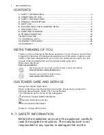 Preview for 2 page of Electrolux EHX8575FHK User Manual