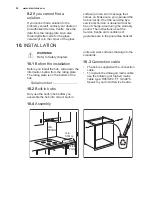 Preview for 22 page of Electrolux EHX8575FHK User Manual