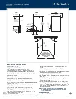 Предварительный просмотр 2 страницы Electrolux EI15IM55GS - 15 Inch Ice Maker Specifications