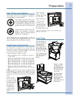 Предварительный просмотр 7 страницы Electrolux EI15TC65HS - Undercounter Trash Compactor Use & Care Manual