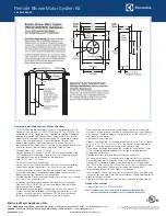 Предварительный просмотр 3 страницы Electrolux EI16DDPRKS Product Specifications