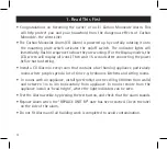 Preview for 4 page of Electrolux Ei207 Series Instructions Manual