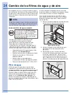 Preview for 24 page of Electrolux EI23BC30KB (Spanish) Guia De Uso Y Cuidado