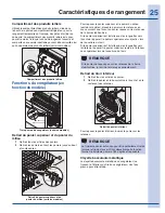 Preview for 25 page of Electrolux EI23BC35KS (French) Guide D'Utilisation Et D'Entretien