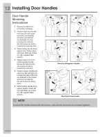 Preview for 12 page of Electrolux EI23BC56IB2 Use & Care Manual