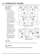 Preview for 12 page of Electrolux EI23BC56IB9 Use & Care Manual