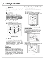 Preview for 24 page of Electrolux EI23BC56IB9 Use & Care Manual