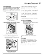 Preview for 25 page of Electrolux EI23BC56IB9 Use & Care Manual