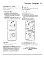 Preview for 33 page of Electrolux EI23BC56IB9 Use & Care Manual