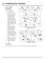 Preview for 12 page of Electrolux EI23BC56IW - 22.6 cu. Ft Use And Care Manual