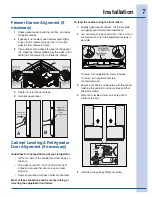 Preview for 7 page of Electrolux EI23BC60KS Use And Care Manual