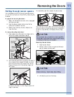 Preview for 11 page of Electrolux EI23BC60KS Use And Care Manual