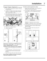 Preview for 7 page of Electrolux EI23BC65KS3 Use And Care Manual