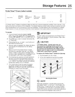 Preview for 25 page of Electrolux EI23BC65KS3 Use And Care Manual