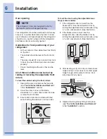 Preview for 6 page of Electrolux EI23BC80KS Use & Care Manual