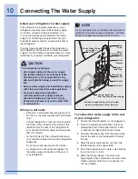 Preview for 10 page of Electrolux EI23BC80KS Use & Care Manual