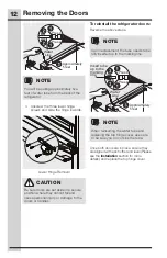 Preview for 12 page of Electrolux EI23BC82SS Use And Care Manual