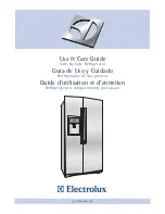 Предварительный просмотр 1 страницы Electrolux EI23CS35KB Use And Care Manual