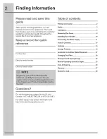 Preview for 2 page of Electrolux EI23CS35KB0 Use & Care Manual