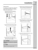 Preview for 7 page of Electrolux EI23CS35KB0 Use & Care Manual