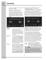 Preview for 16 page of Electrolux EI23CS35KB0 Use & Care Manual