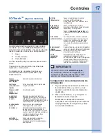 Preview for 17 page of Electrolux EI23CS35KS (Spanish) Guía De Uso Y Cuidado