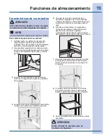 Preview for 19 page of Electrolux EI23CS35KS (Spanish) Guía De Uso Y Cuidado