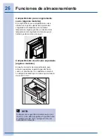 Preview for 26 page of Electrolux EI23CS35KS (Spanish) Guía De Uso Y Cuidado