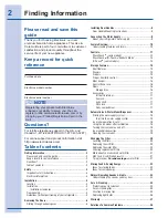 Preview for 2 page of Electrolux EI23CS55GB - 22.5 cu. Ft Use And Care Manual