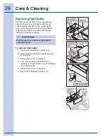 Preview for 26 page of Electrolux EI23CS55GB - 22.5 cu. Ft Use And Care Manual