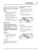 Предварительный просмотр 5 страницы Electrolux EI23CS55GB4 Use & Care Manual