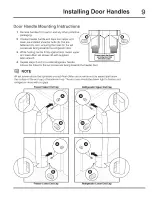 Предварительный просмотр 9 страницы Electrolux EI23CS55GB4 Use & Care Manual